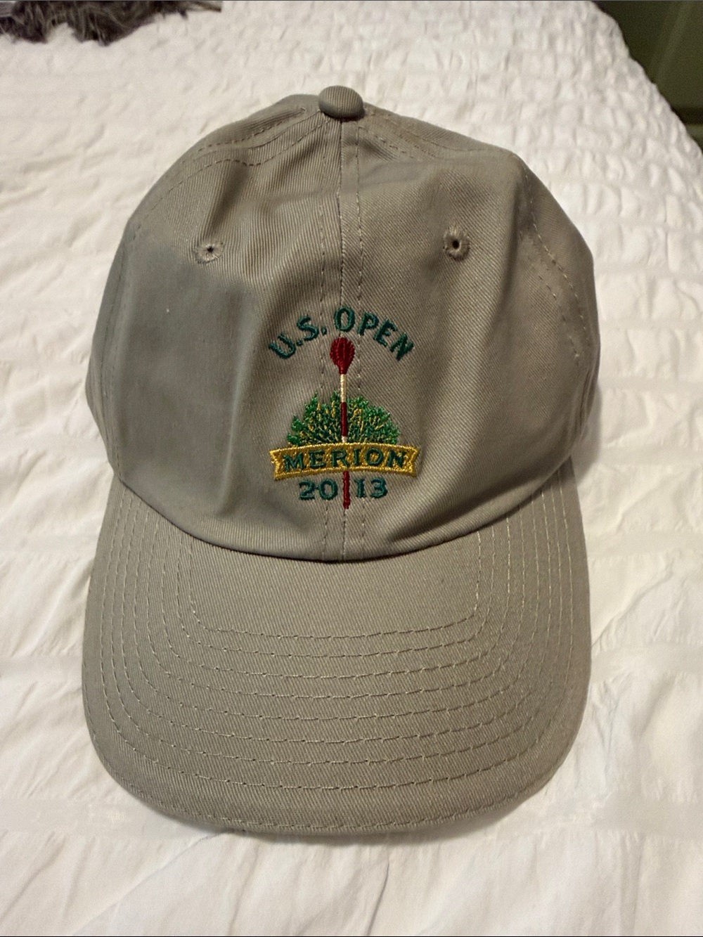 U.S. Open Merion 2013 Embroidered Golf Cap - Gray